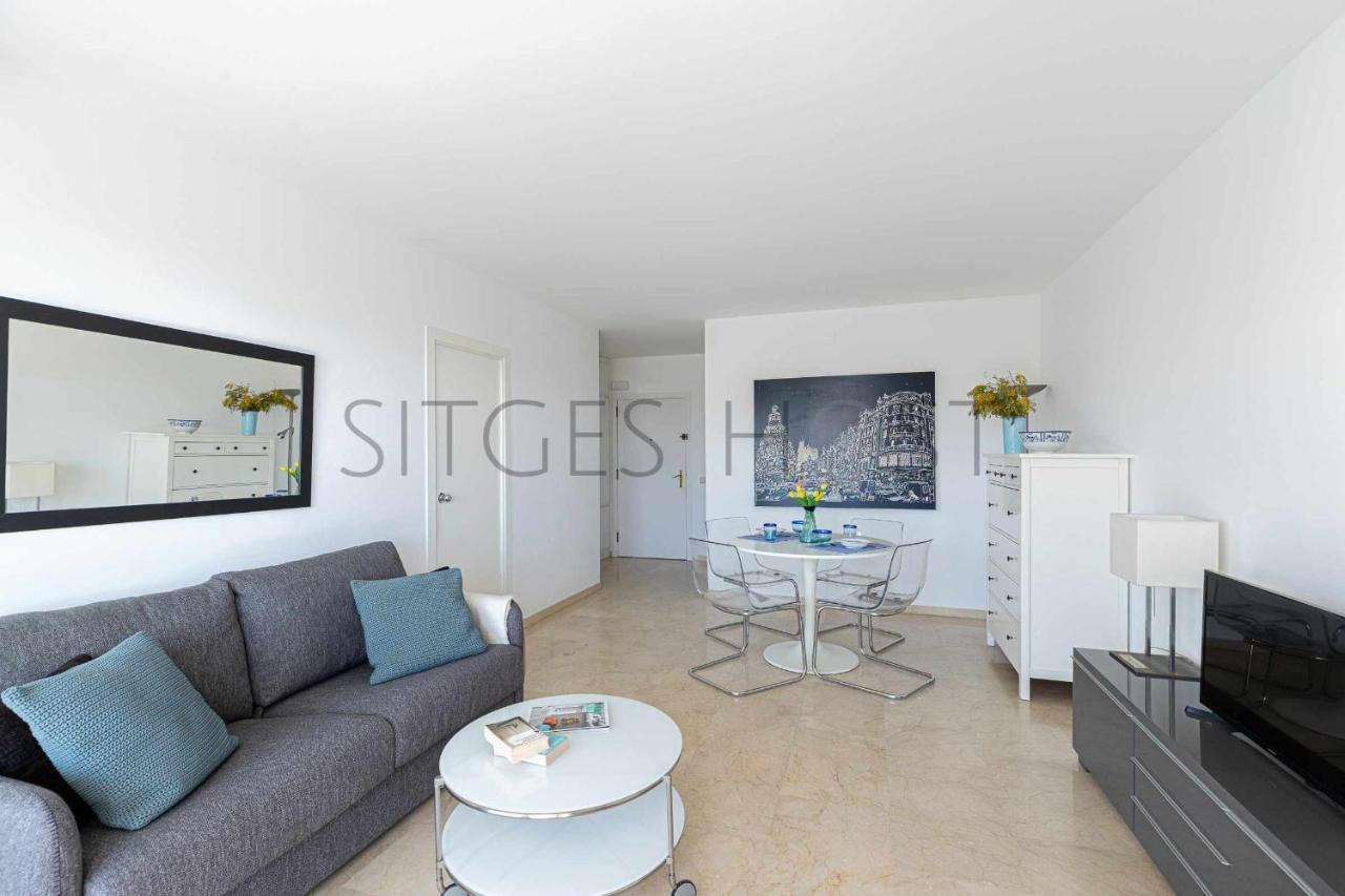 Sitges Arena Dos Piscinas Frente Al Mar Apartman Kültér fotó