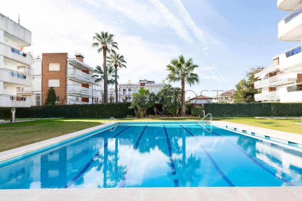 Sitges Arena Dos Piscinas Frente Al Mar Apartman Kültér fotó