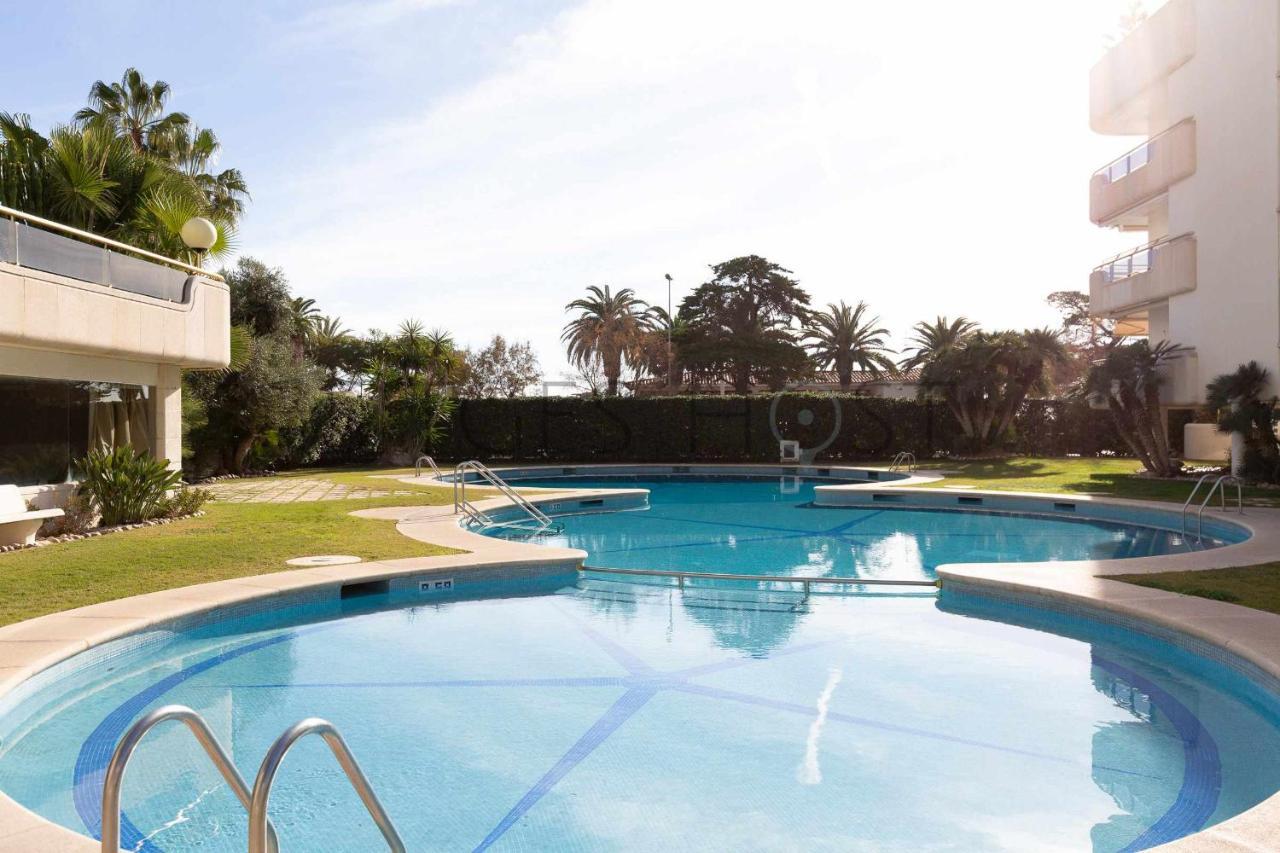 Sitges Arena Dos Piscinas Frente Al Mar Apartman Kültér fotó