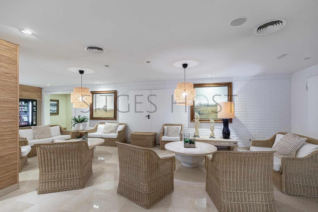 Sitges Arena Dos Piscinas Frente Al Mar Apartman Kültér fotó